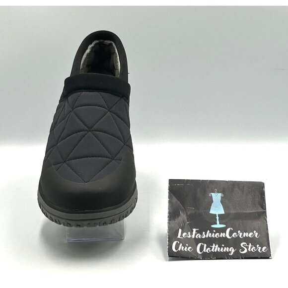 NWOB L.L. Bean Men's Black Gray PrimaLoft Waterproof Slip-On Shoes Sz 11 3032 - Picture 14 of 16